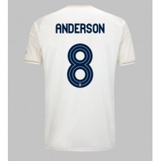 Nottingham Forest Elliot Anderson #8 Bortatröja 2025-26 Korta ärmar